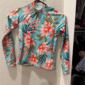 Billabong White Rash Guard